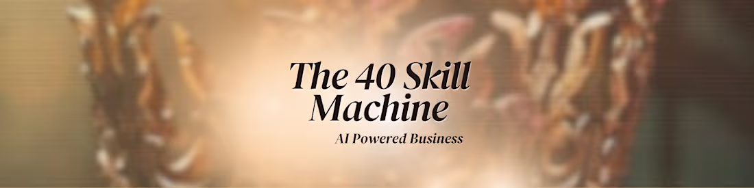 Cover image for Built a 40-skill AI operating