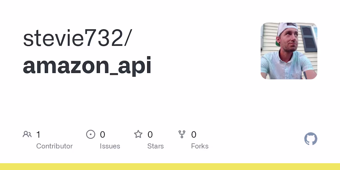 Cover image for stevie732/amazon_api