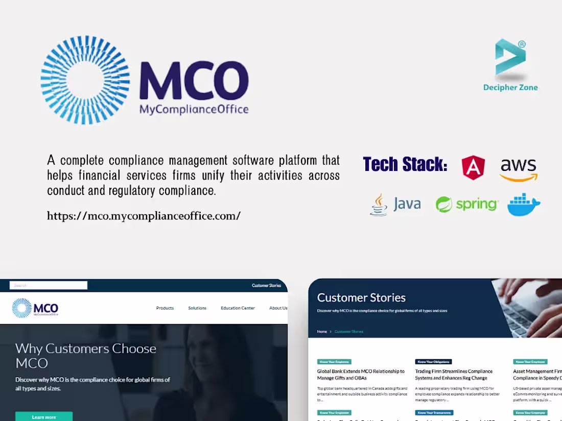 Cover image for MCO (Banking)
