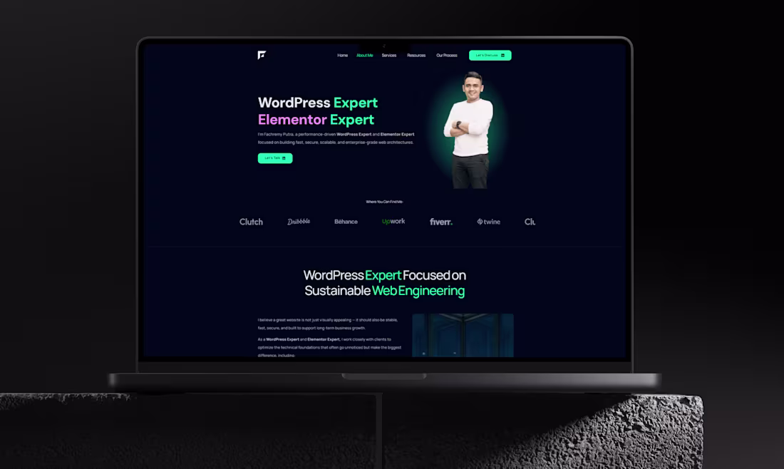 Cover image for WordPress & Elementor Website Design and Development