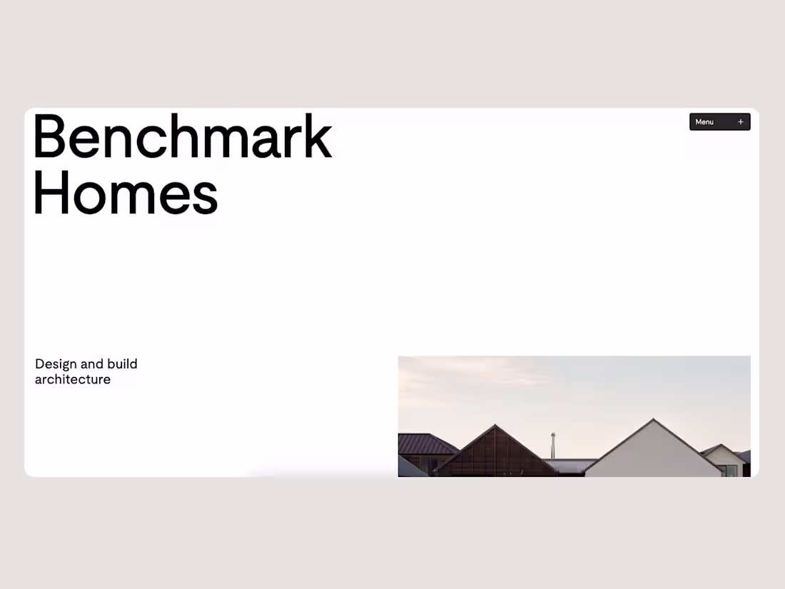 Cover image for Benchmark Homes