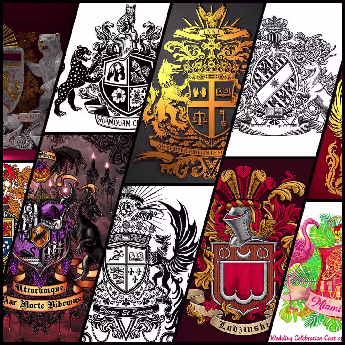 Cover image for Custom Coat of Arms & Personalized Family Crests