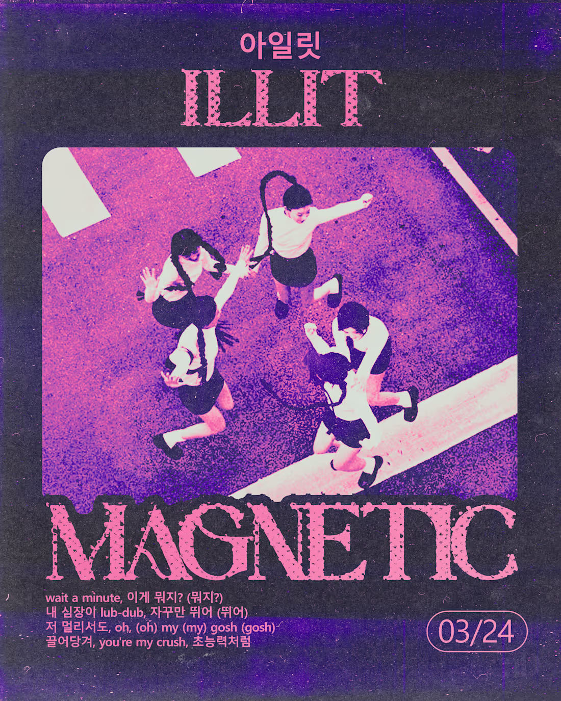 Cover image for ILLIT - Magnetic Poster