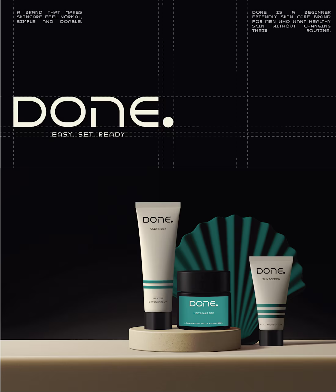 Cover image for Minimalist Packaging Design for DONE.