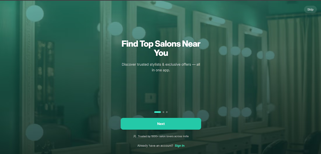 Cover image for AltQ – Digital Queue & Booking System for Salons