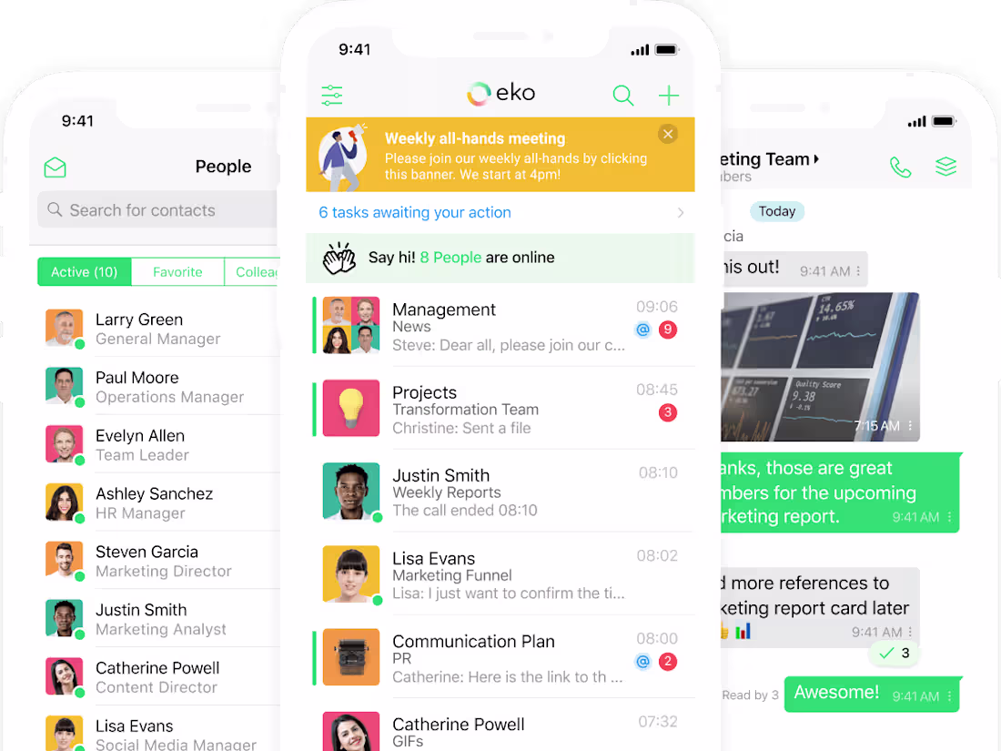 Cover image for Eko | Your complete employee experience platform.