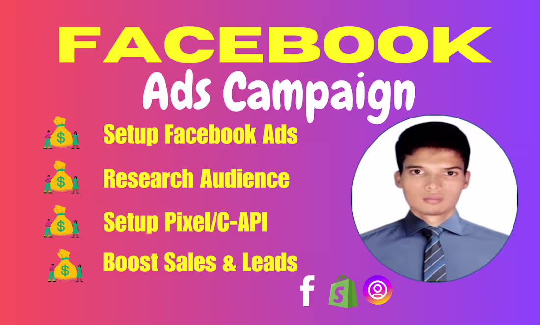 Cover image for Facebook Ads Campaign Expert