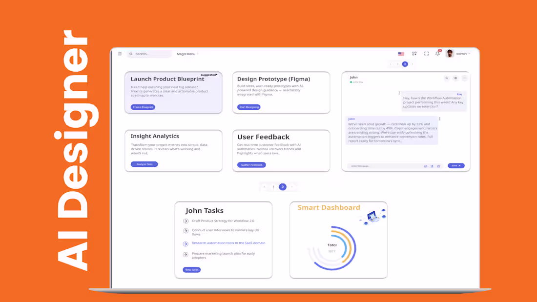 Cover image for SaaS Web App - AI-Powered Design & Insights Platform