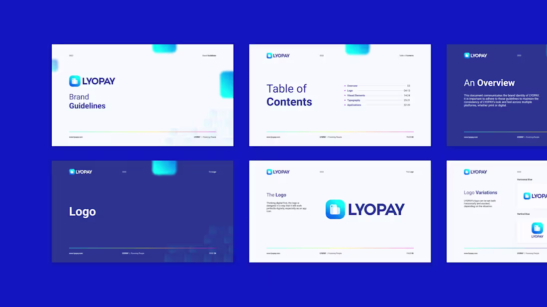 Cover image for LYOPAY Brand Guideline