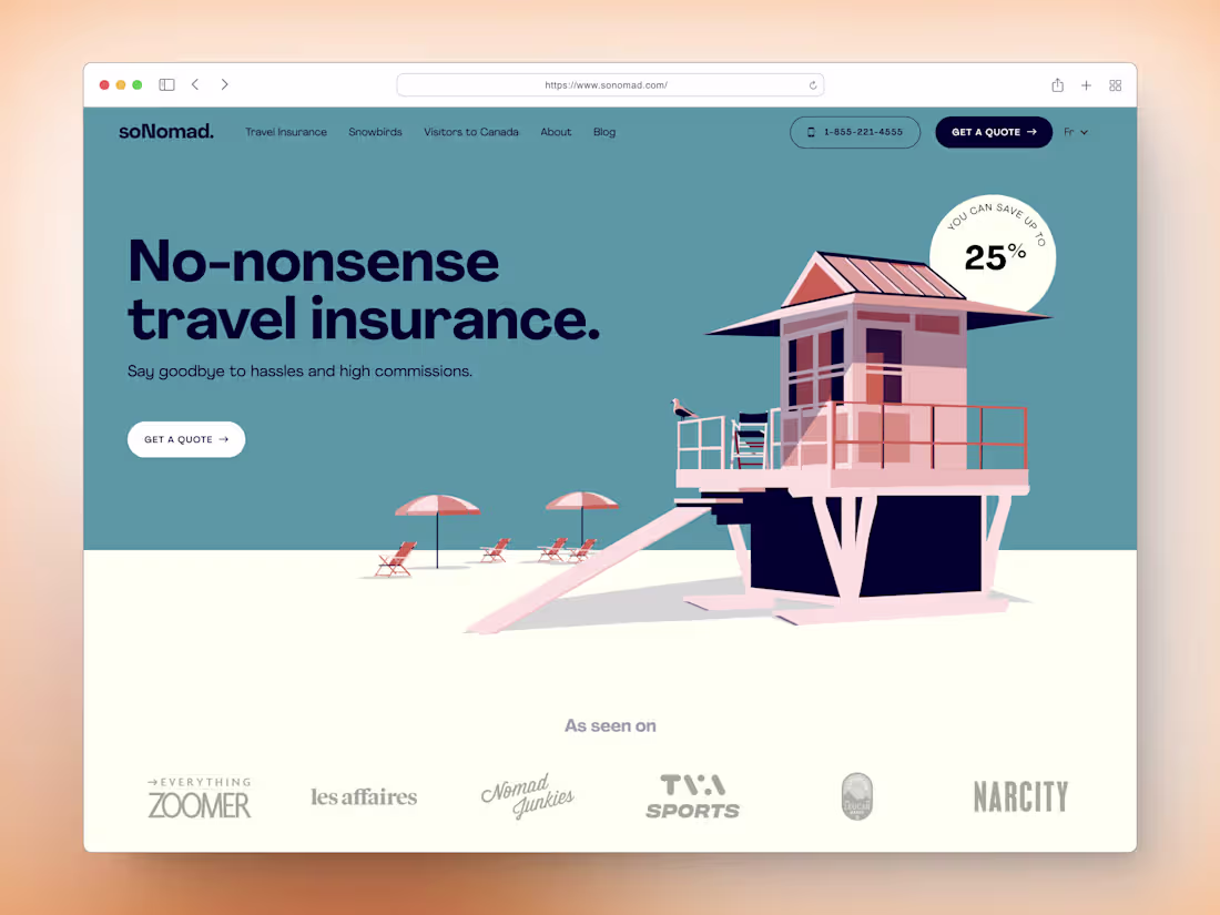 Cover image for Travel Insurance | Medical Insurance | soNomad.