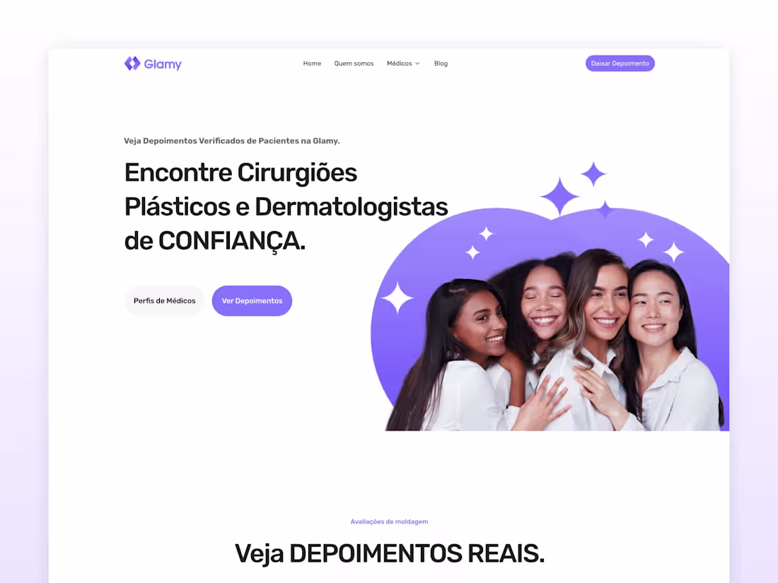 Cover image for Glamy: Brazil's no.1 Plastic Surgery & Beauty Service