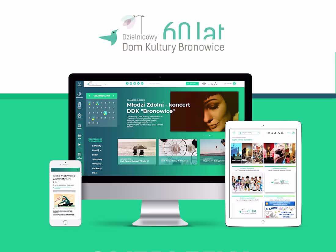 Cover image for Community Center Website