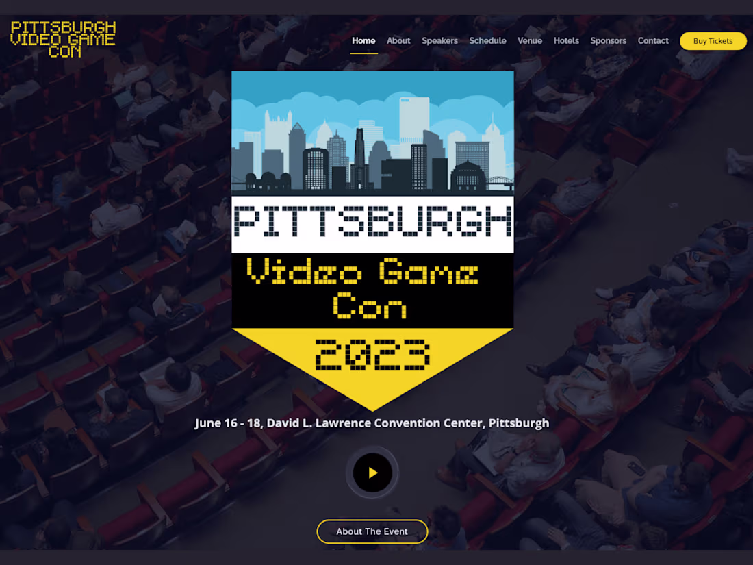 Cover image for Pittsburgh Video Game Con