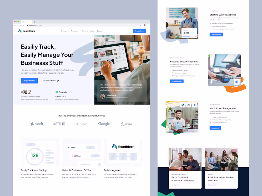 Cover image for Website design for small-high end businesses