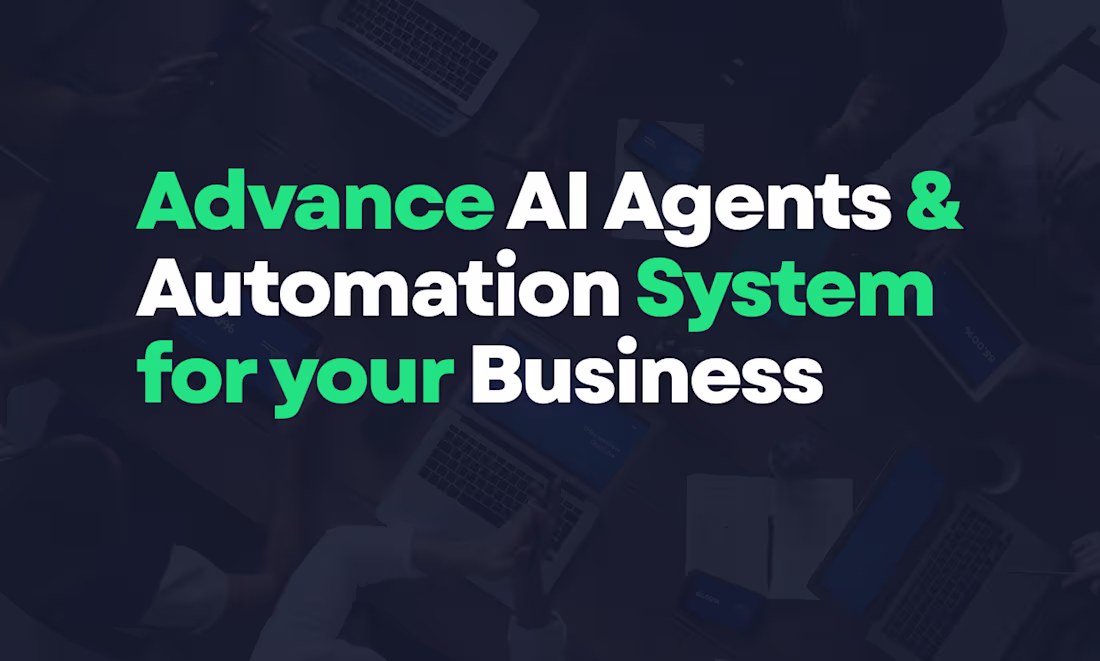 Cover image for Advanced AI Automation Systems for Business