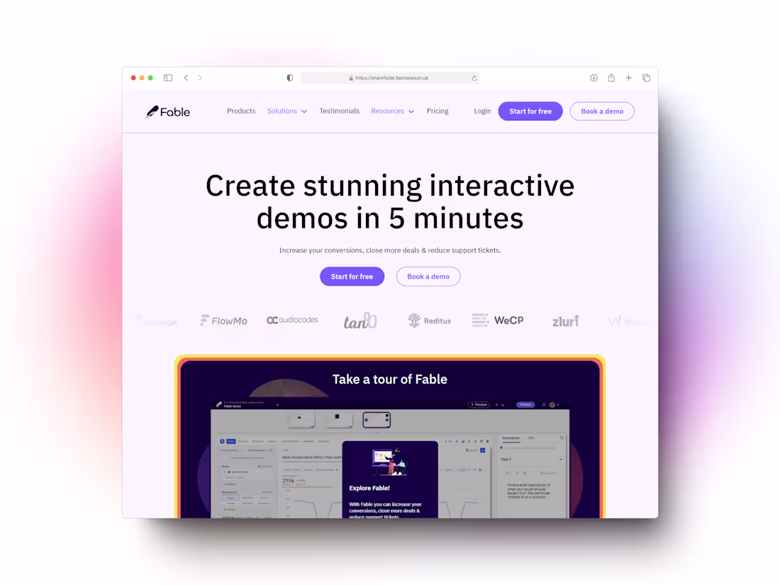 Cover image for Sharefable Homepage Build