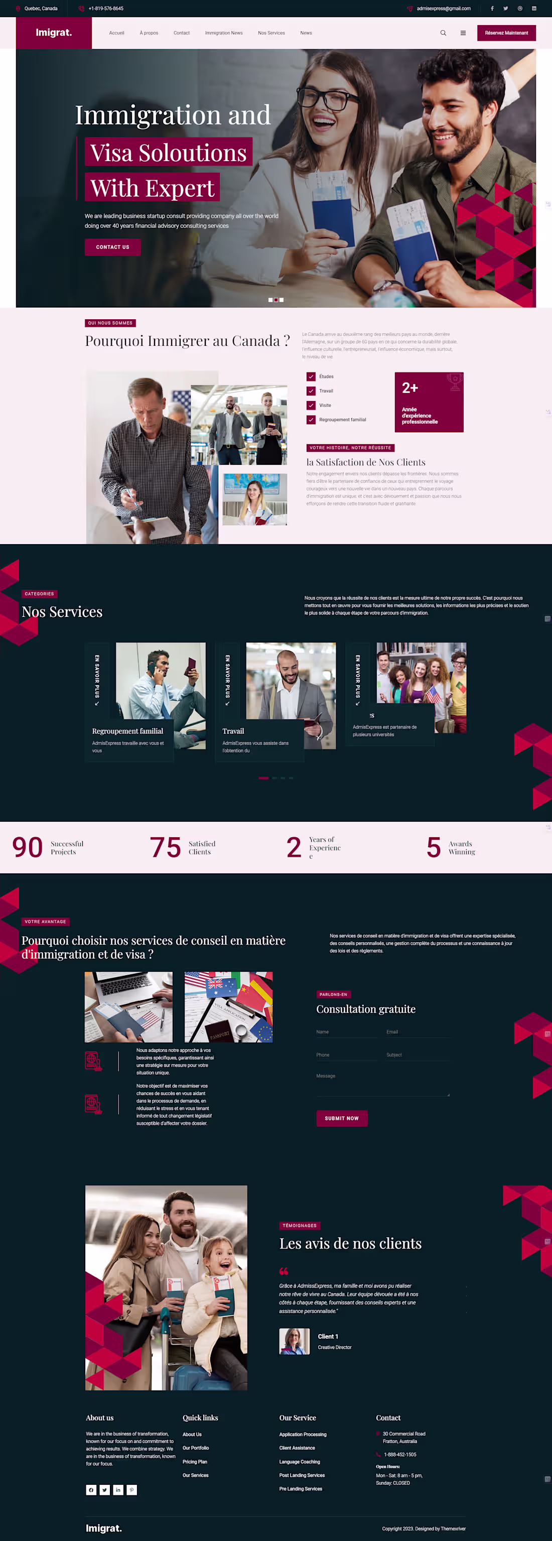 Cover image for Web development for Admis Express