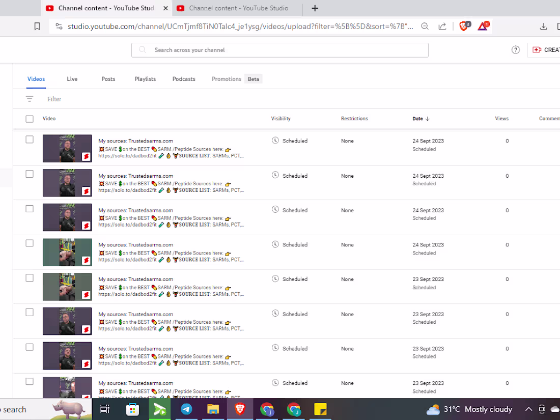 Cover image for Schedule Youtube Shorts