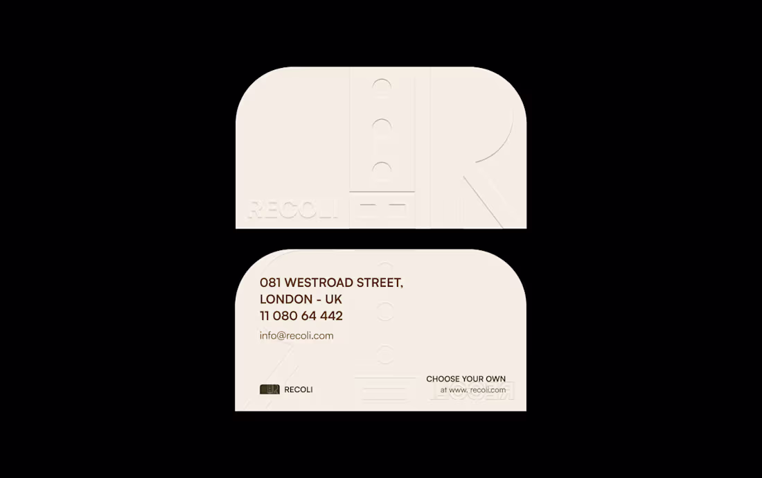 Cover image for RECOLI - Brand Identity 