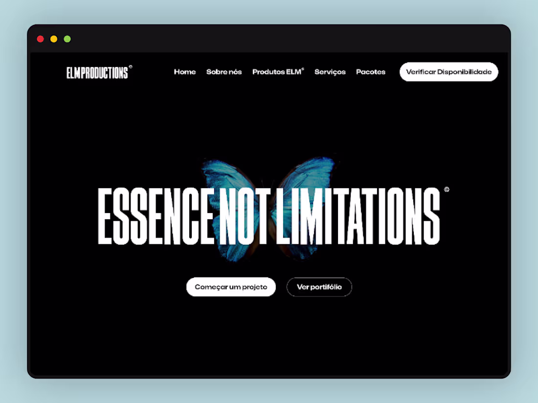 Cover image for Elm Productions - Portfolio for