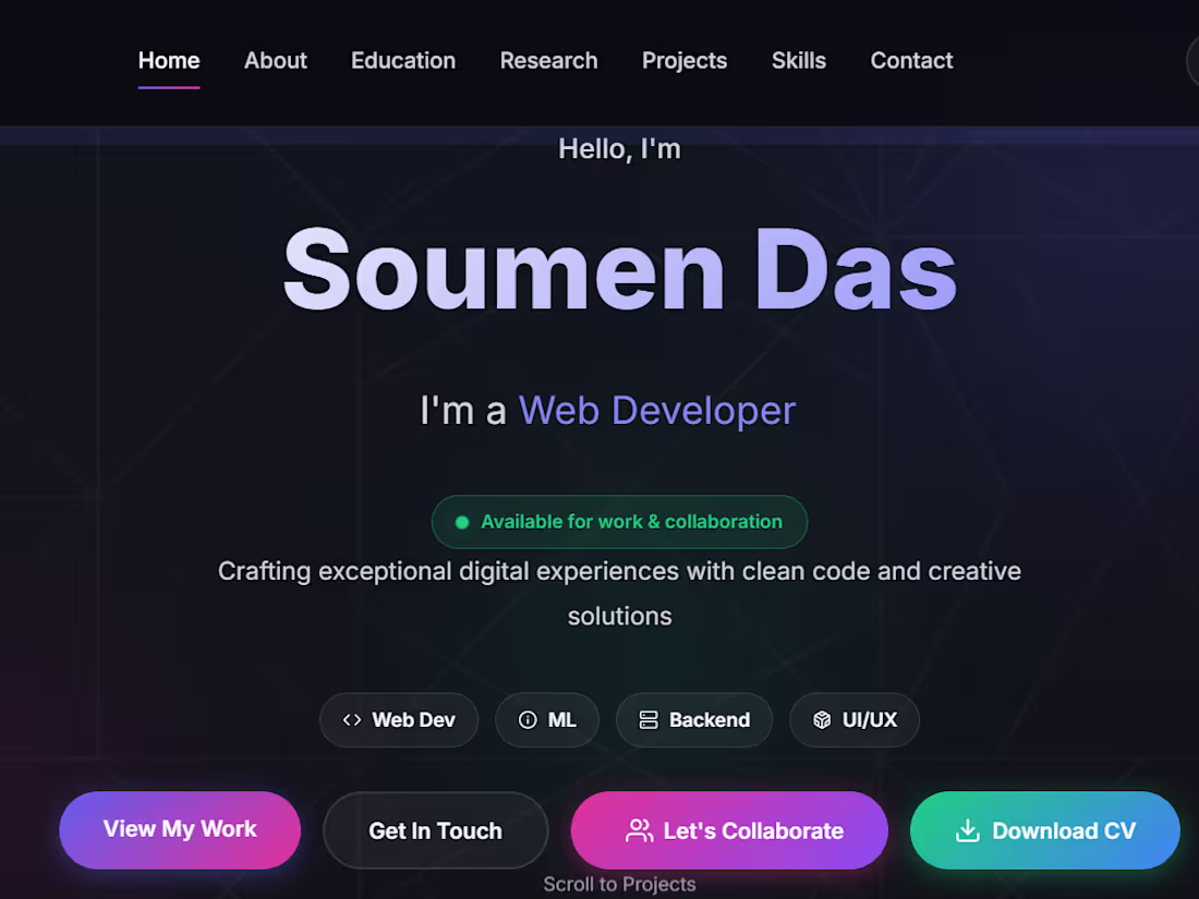 Cover image for My portfolio