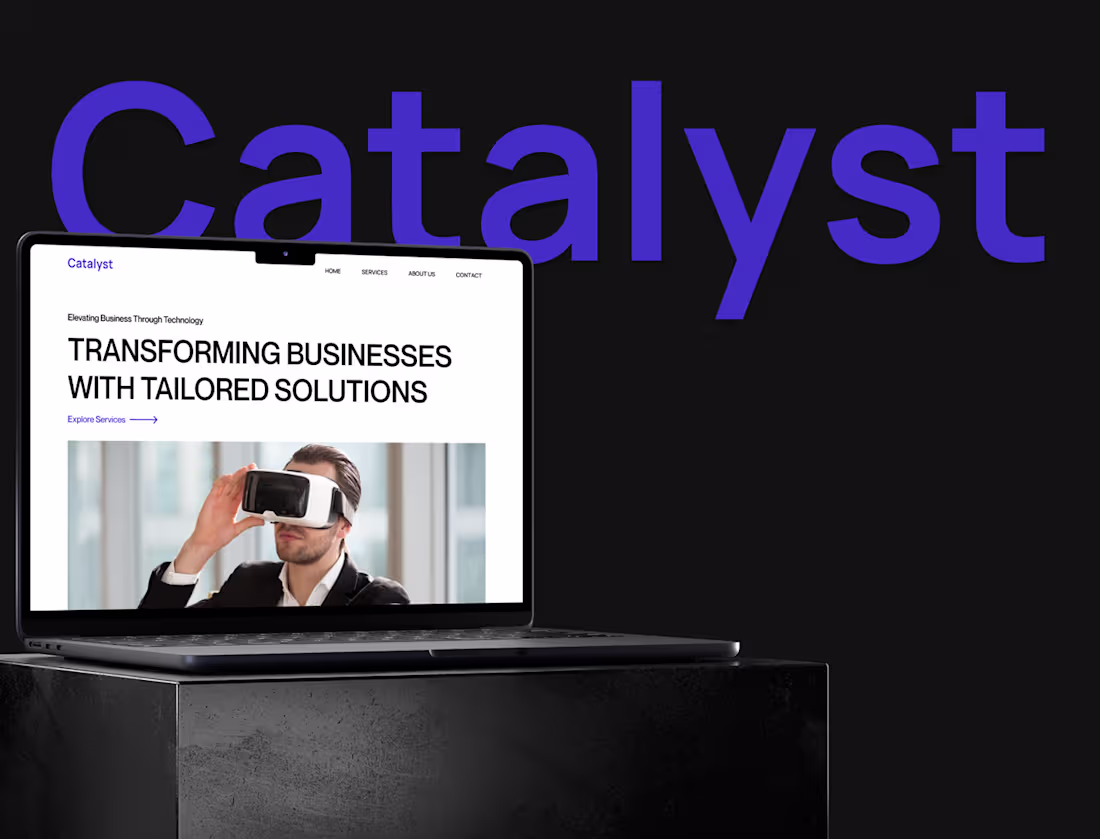 Cover image for Catalyst Corporate Website Design