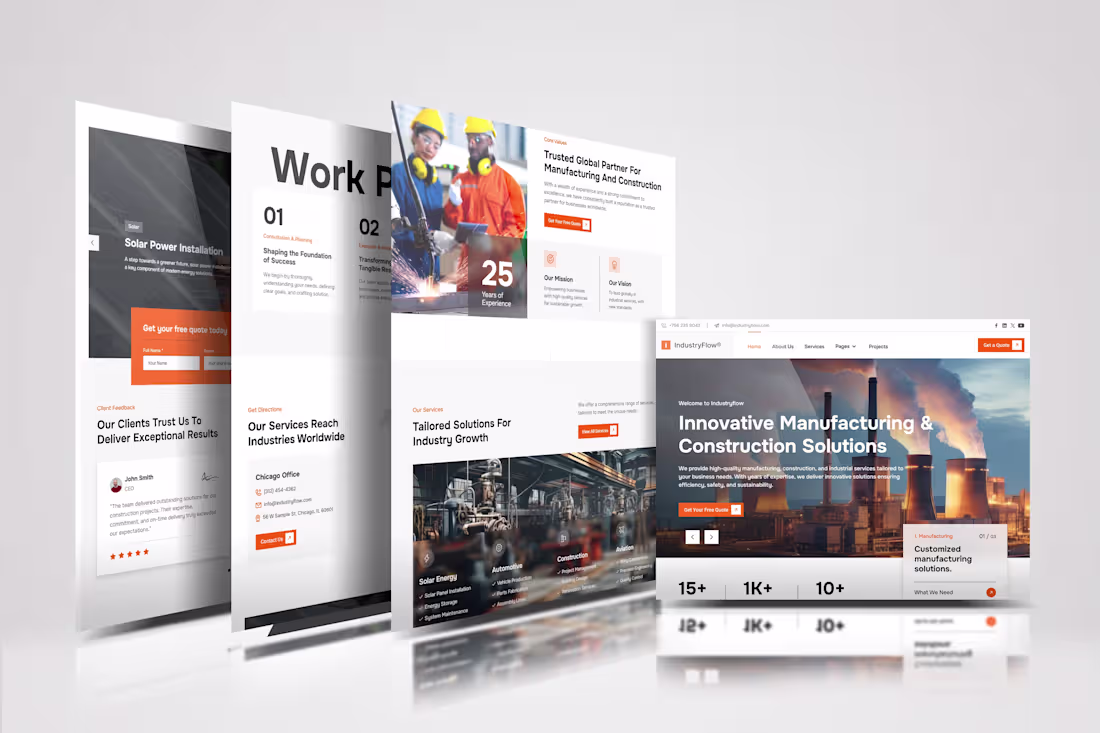 Cover image for This is a construction website