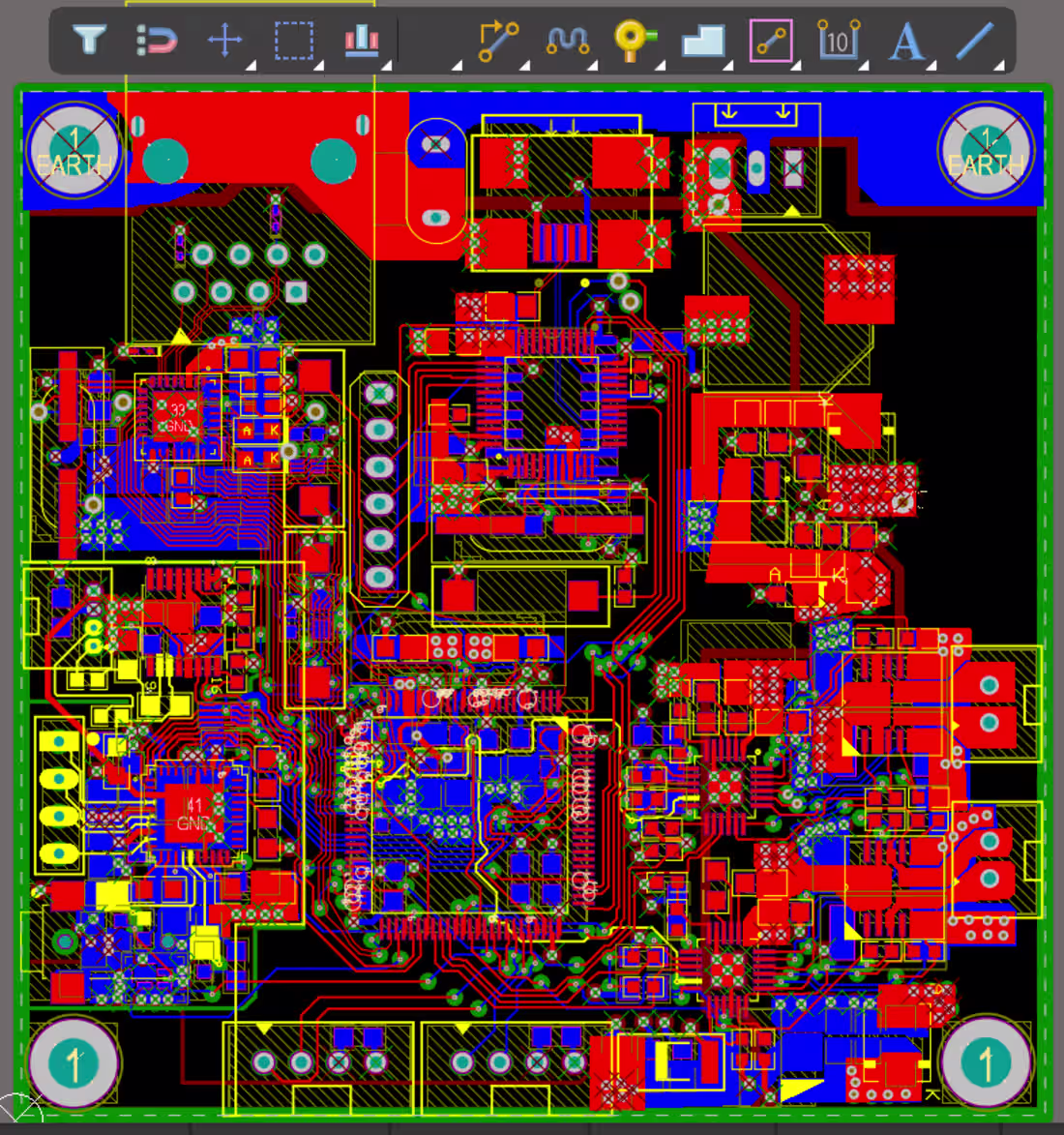 Cover image for High-Speed Mixed-Signal PCB Design (STM32)
Role: