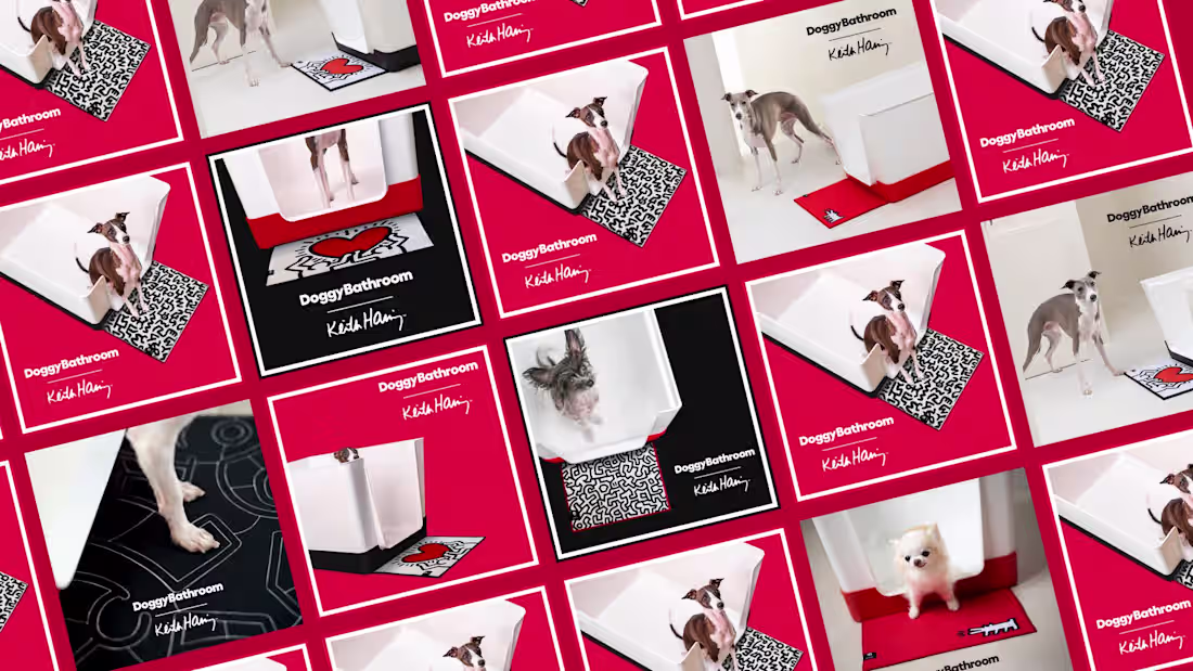 Cover image for Doggy Bathroom x Keith Haring [International Marketing & PR]