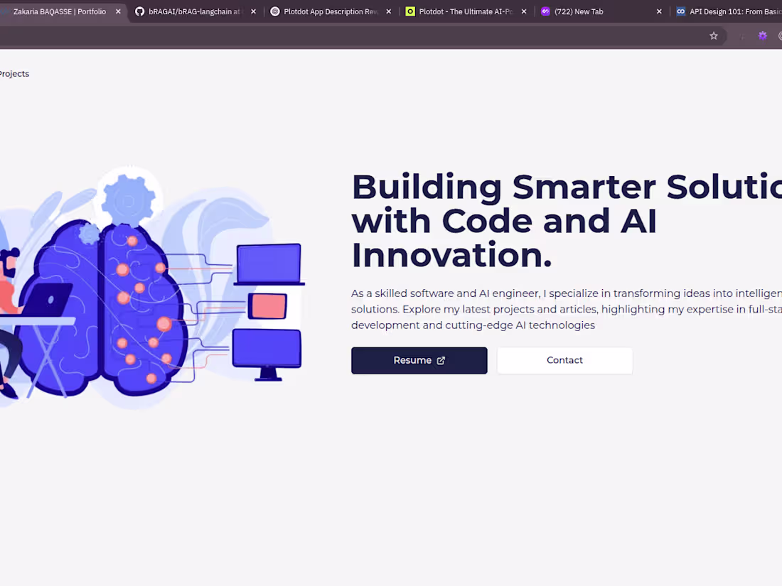 Cover image for Portfolio website