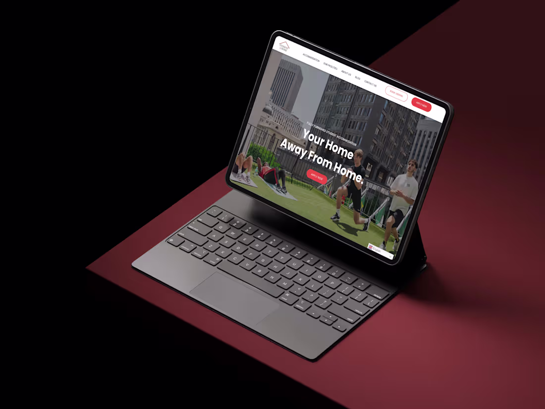 Cover image for Student At Home Website Design