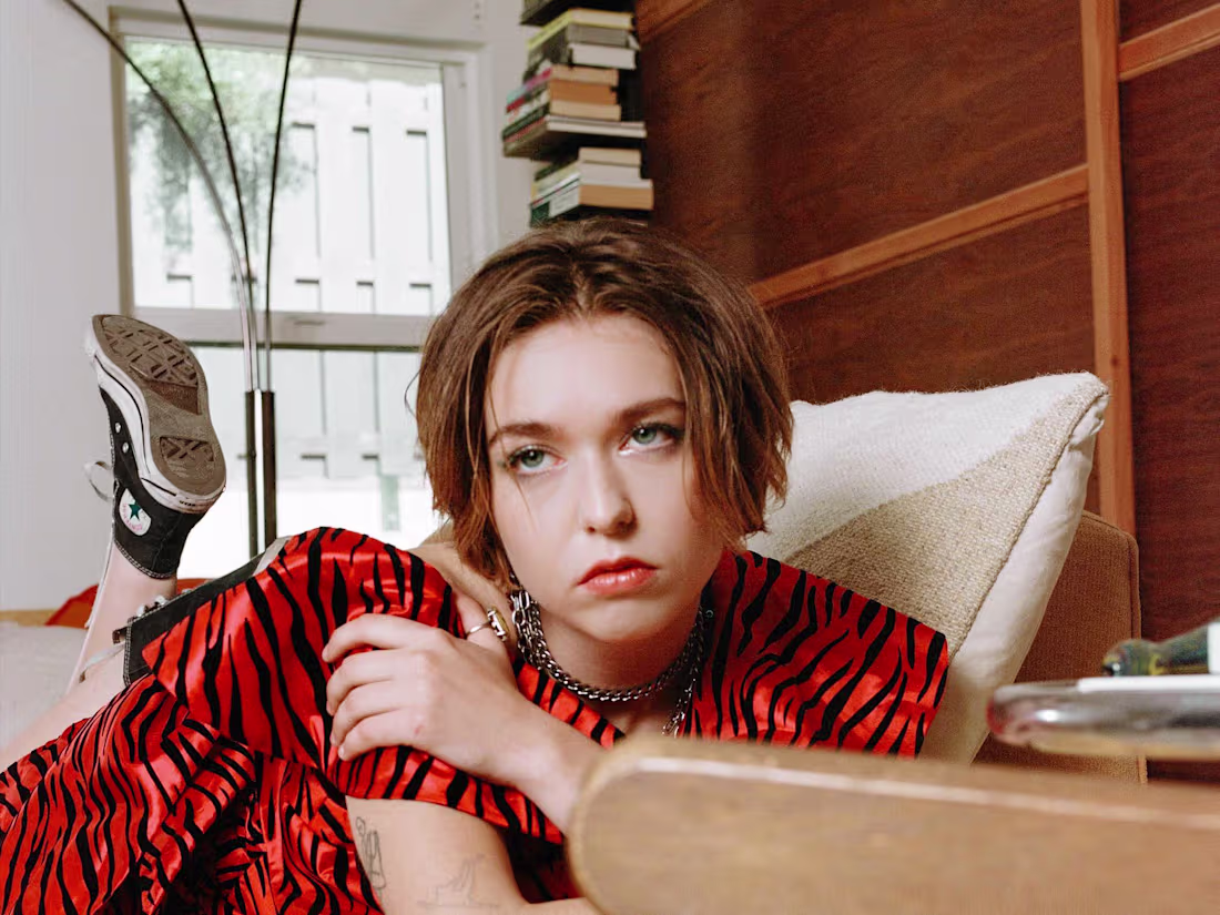 Cover image for Snailmail interview
for Marvin Magazine 