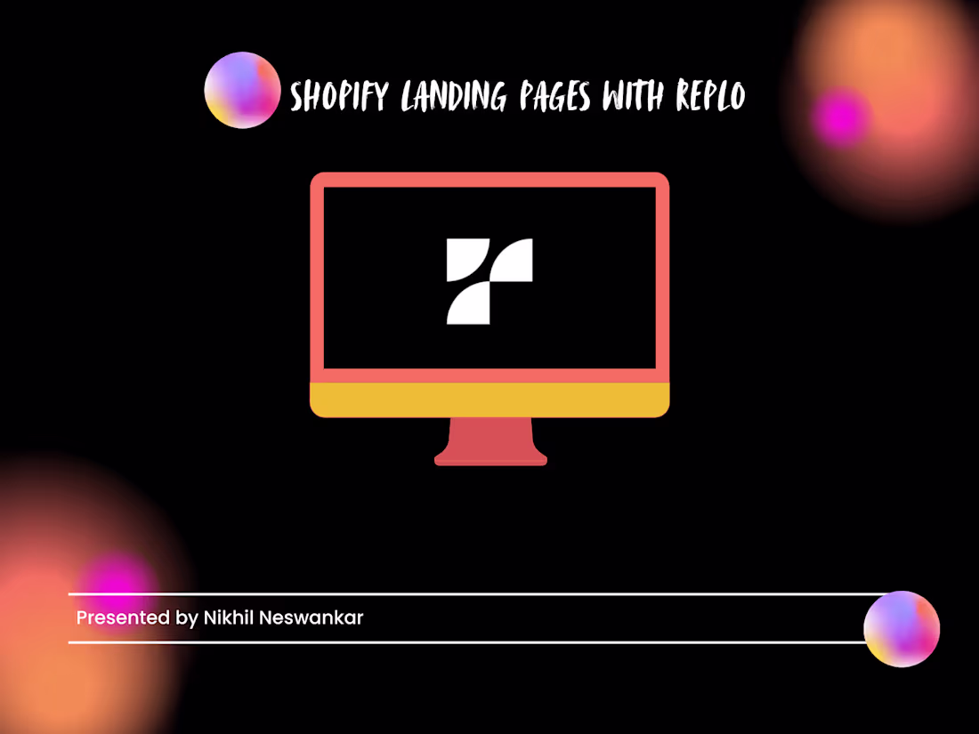 Cover image for  Shopify Landing Page using Replo