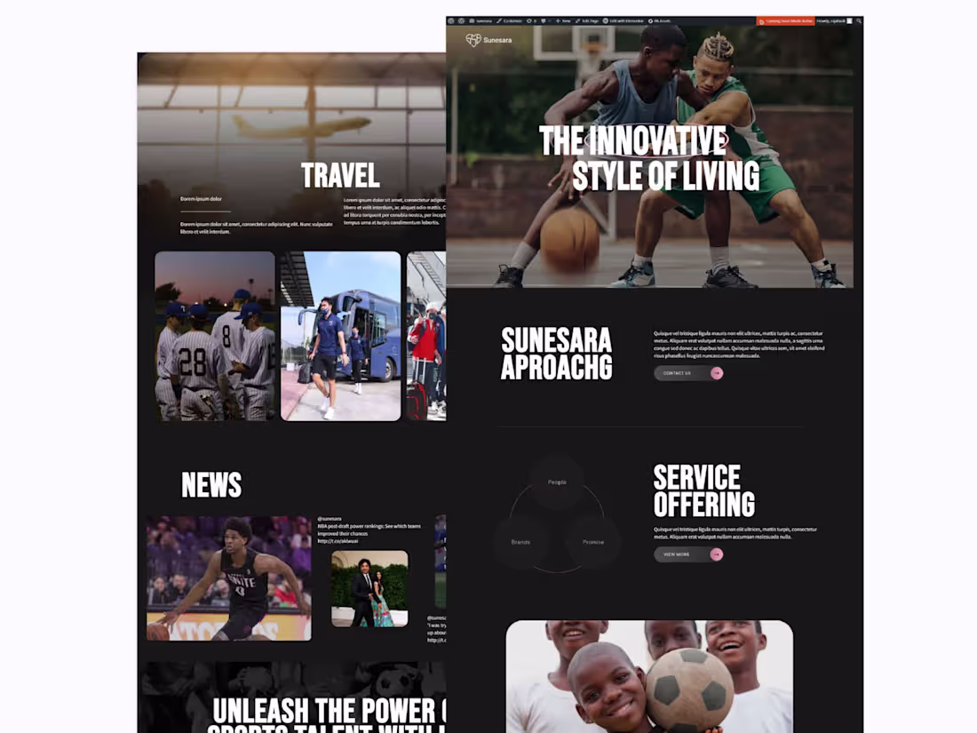 Cover image for I will create a premium wordpress website for your business