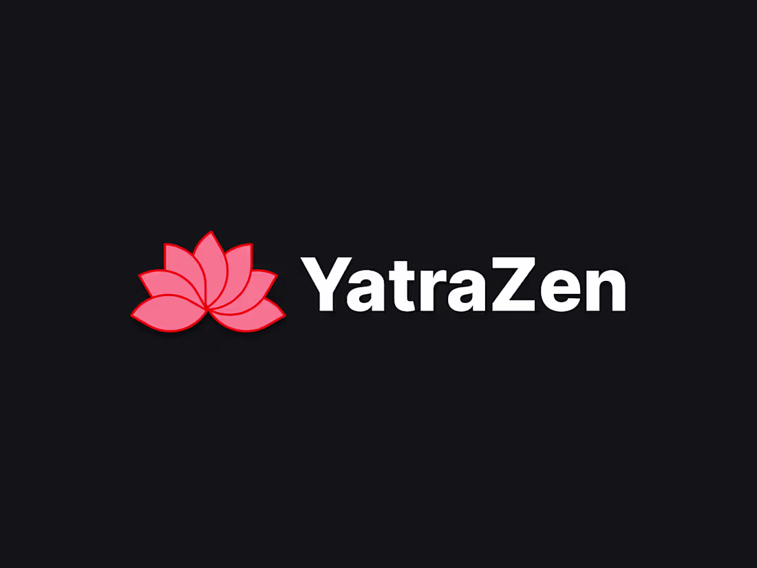 Cover image for YatraZen Travel App Design