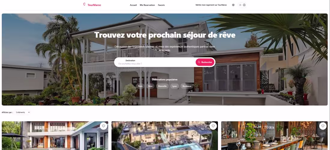 Cover image for TouriStay 2030 est une plateforme
