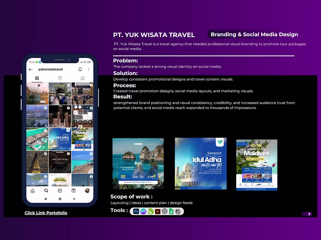 Cover image for PT. Yuk Wisata Travel is