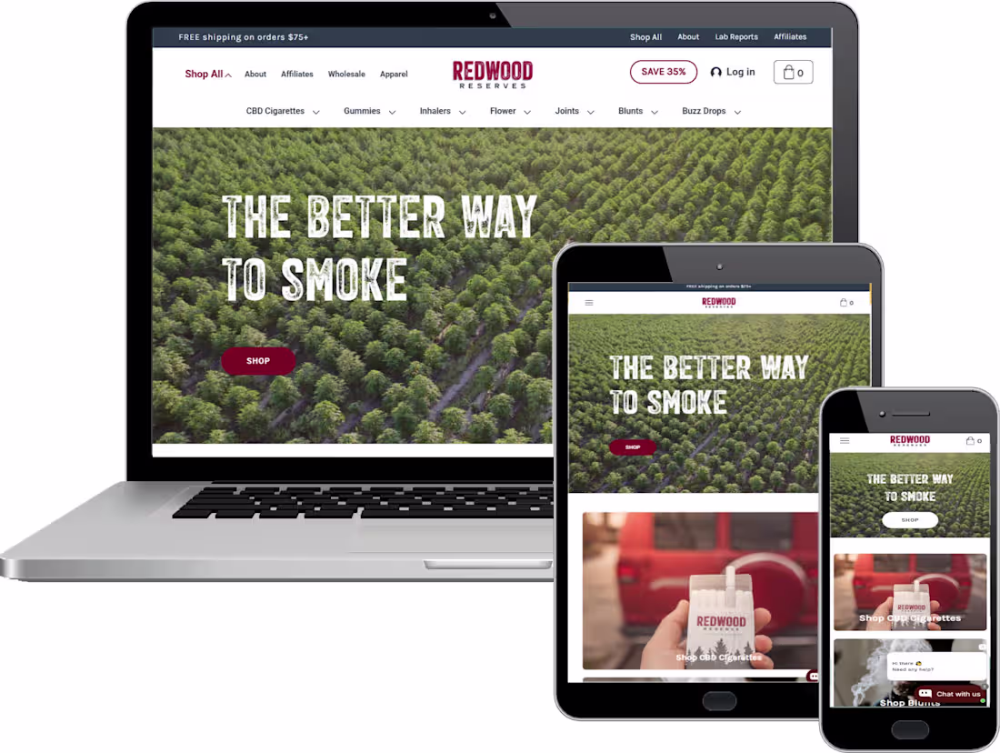 Cover image for REDWOOD (Shopify Store)