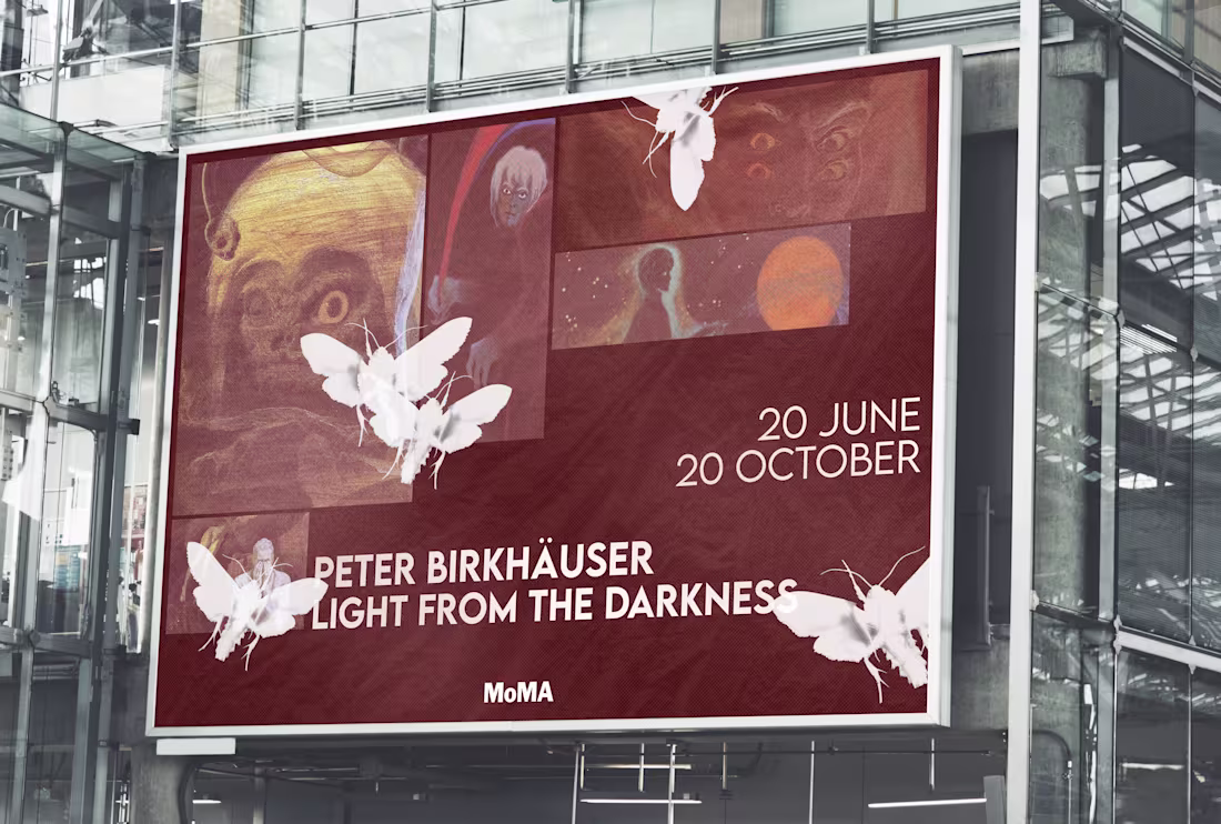Cover image for Peter Birkhäuser Exhibition Billboard 