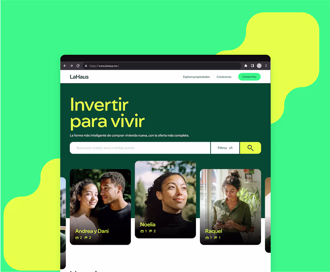 Cover image for La Haus - Website UI Design