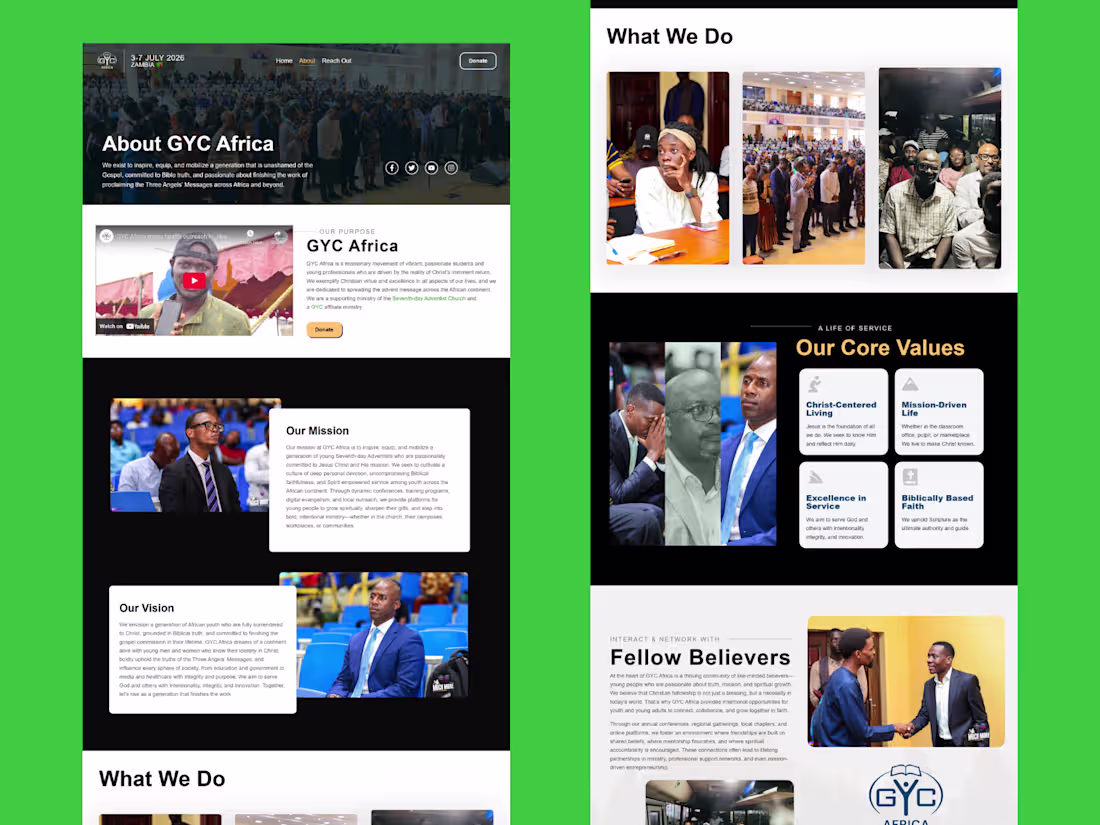 Cover image for GYC Africa - Moving Africa for Christ