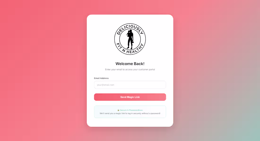 Cover image for Custom Stripe Portal for Fitness & Nutrition Coaching Business