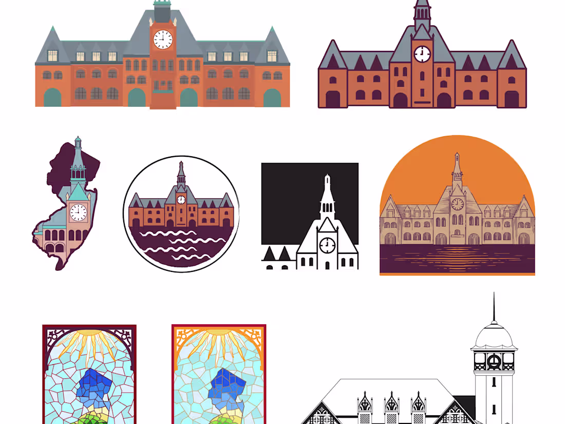 Cover image for https://www.behance.net/gallery/228980573/New-Jersey-History...