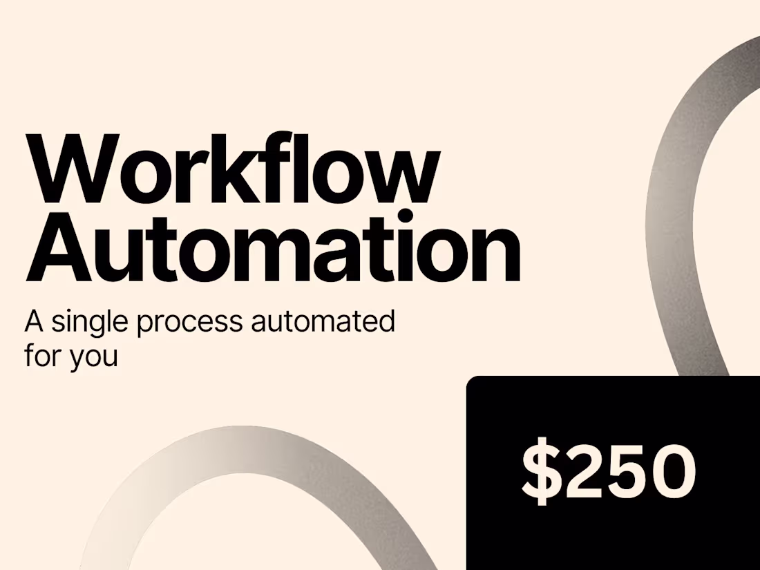 Cover image for Workflow Automation