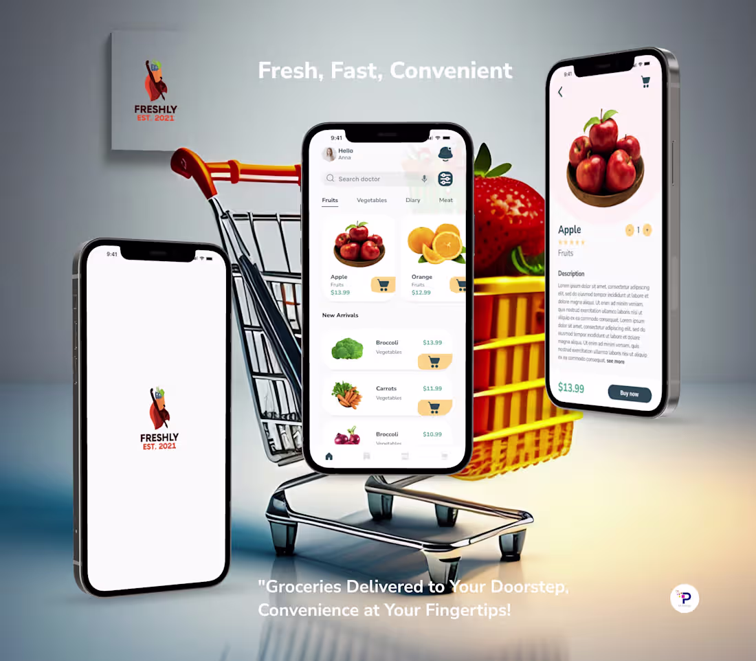 Cover image for Mobile App UI Design for E-commerce Platform