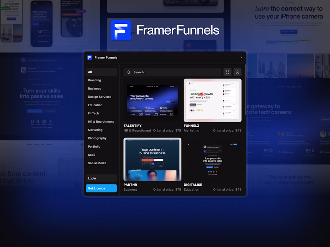 Cover image for Framer Funnels Plugin