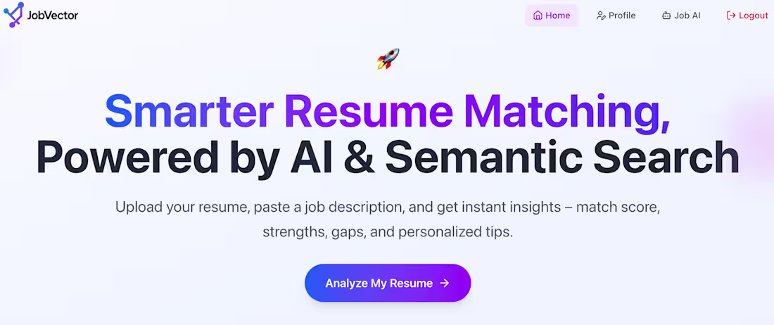 Cover image for JobVector