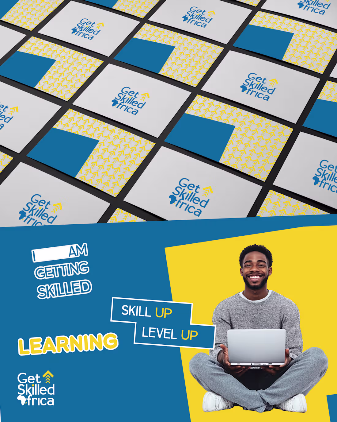 Cover image for Brand Identity design for Get Skilled Africa