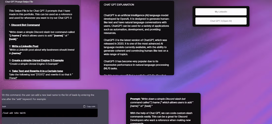 Cover image for My AI Prompt Engineering Journey #2 - Chat GPT & Tellie Websites