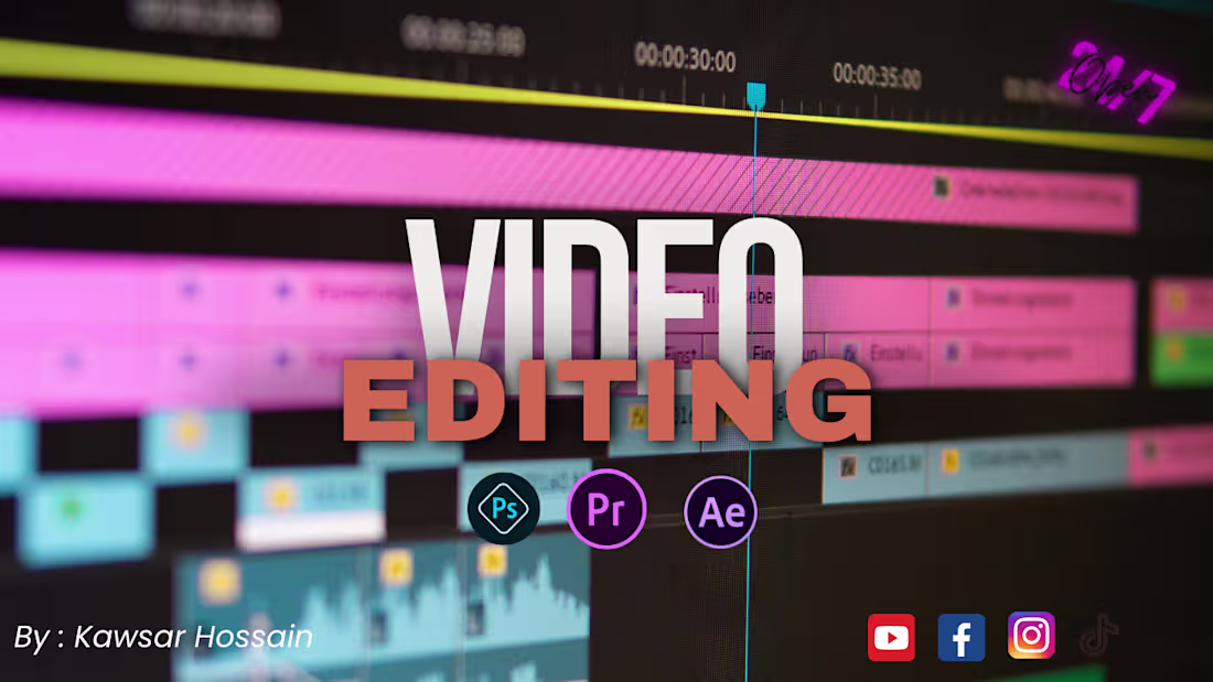 Cover image for I will edit your Youtube, Vlog, Real Estate, Gaming Video